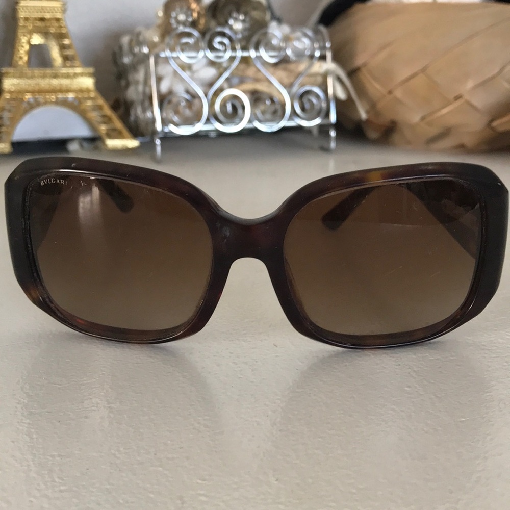 Bulgari Tortoiseshell Sunglasses